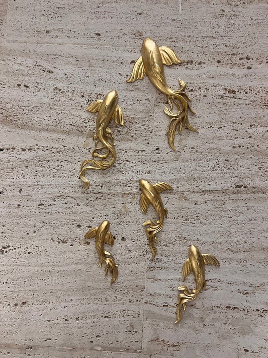 Aqua Gold Wall Fishes
